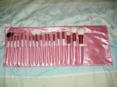 Kit de pincéis rosa